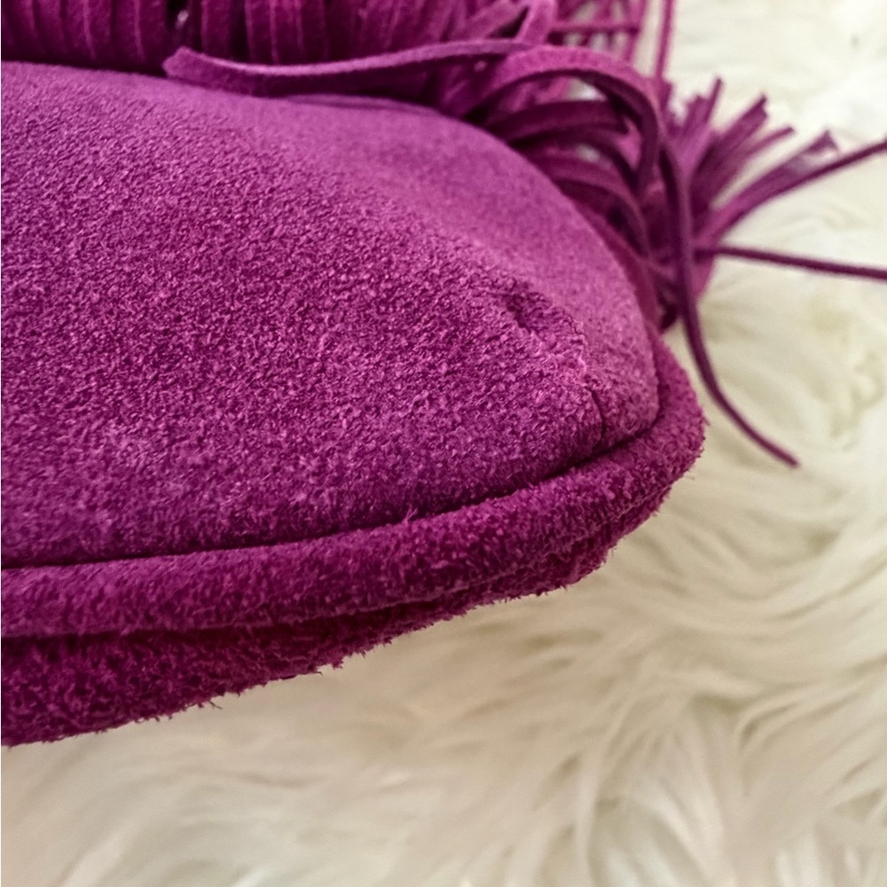 Fringe Crossbody Bag - Pink - Picture 9 of 12